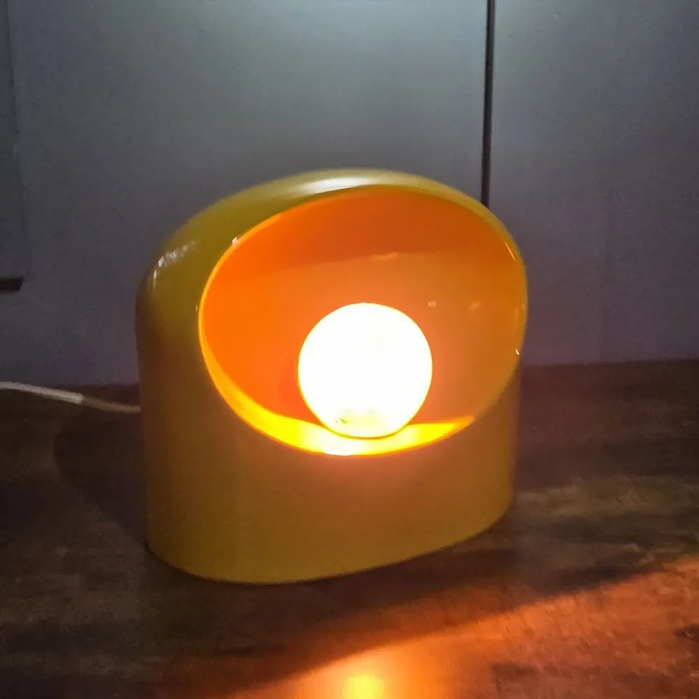 SC3 Marcello Cuneo Rare Large Vintage Ceramic Table Lamp Gabbianelli Italy 1960s